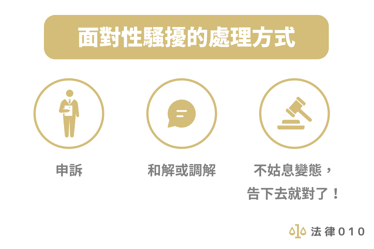 面對性騷擾的處理方式